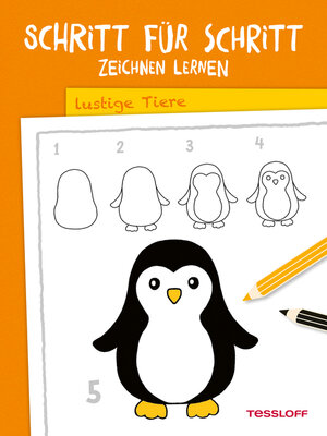 cover image of Schritt für Schritt Zeichnen lernen. Lustige Tiere
